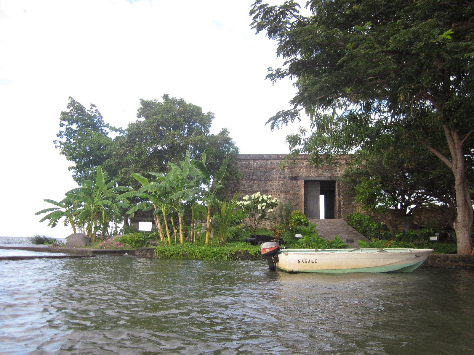 fort on lake